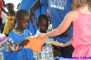 enfants de l'école Ker Maan Nilaan à Joal