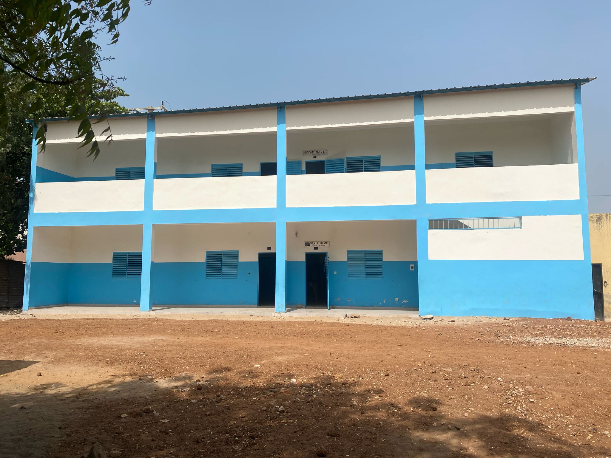 enfants de l'école Waly Diouf