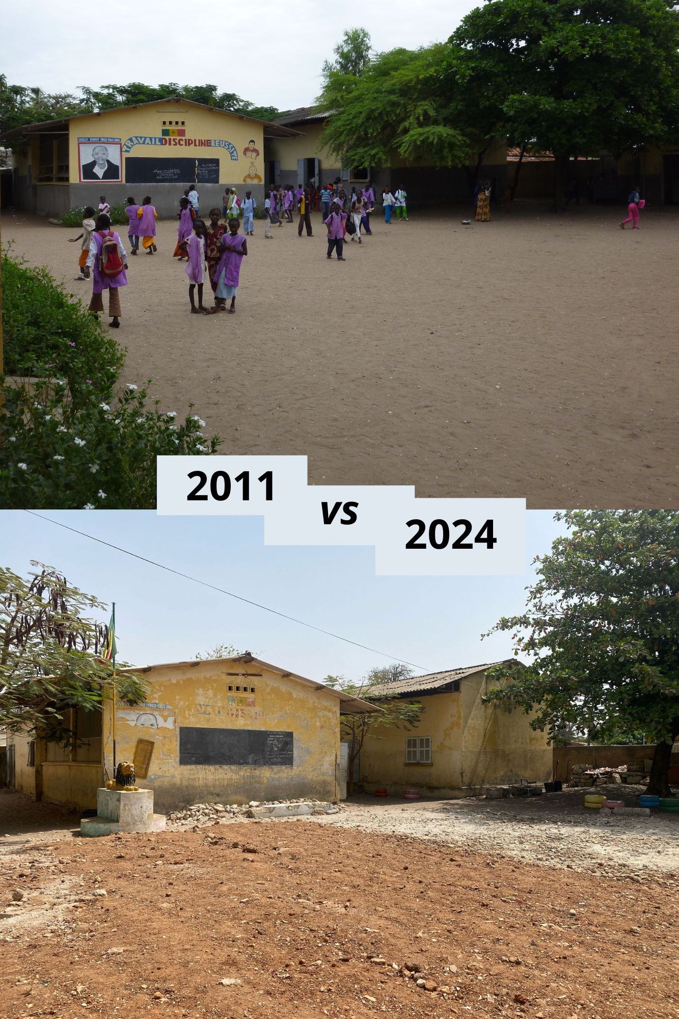 enfants de l'école Waly Diouf