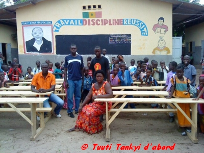 enfants de l'école Waly Diouf